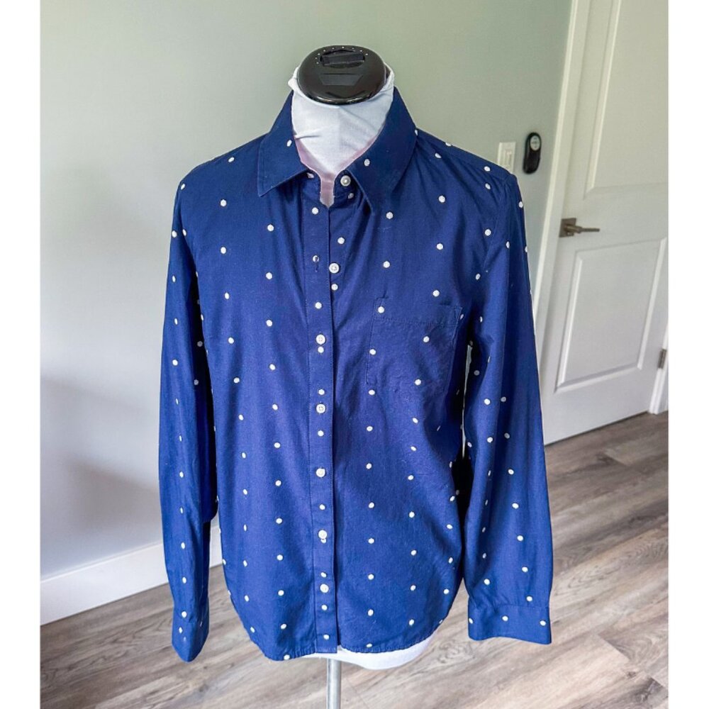 Tommy Hilfiger Navy Button Down Shirt